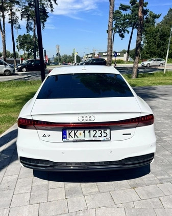 Audi A7 cena 214000 przebieg: 68000, rok produkcji 2019 z Kraków małe 46